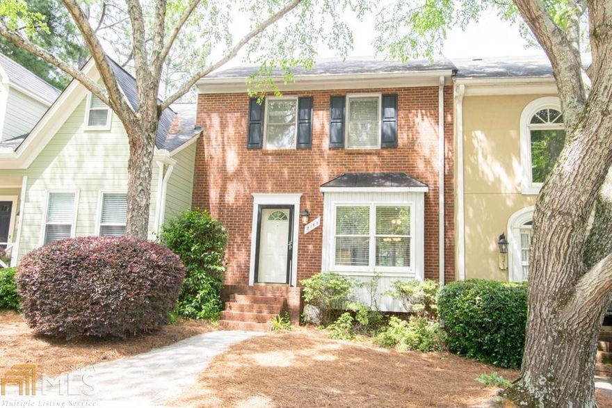 Beautiful updated townhome in sought after Smyrna!  Wow, Home Features:  Hardwood Floors on main, large family room, great kitchen w/granite countertops & SS appliances, great deck w/ views of the pool, Upstairs features 2 spacious bedrooms w/private updated baths & laundry closet.  Partially finished daylight basement w/2 flex rooms & stubbed for a bath.  Great neighborhood with easy access to The Battery, Smyrna Market Village, Vinings Village, shopping, restaurants, and both-+i?I-75 and I - 285.