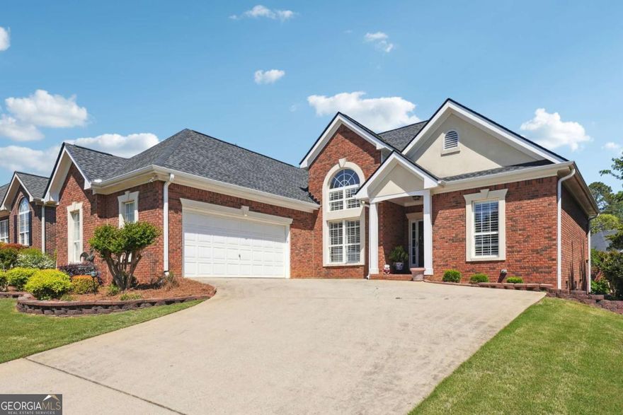 Welcome to the ultimate in easy, low-maintenance living! This beautifully updated one-level home is tucked inside a quiet, gated community where comfort meets convenience-and the HOA takes care of almost everything for you. Step inside and be greeted by soaring ceilings, an open-concept layout, and plenty of natural light. The bright, airy living space flows seamlessly into the dining area and a sleek, modern kitchen featuring quartz countertops, a new designer backsplash, and plenty of room to gather with friends or enjoy a quiet evening in. Need a cozy spot to relax? You'll love the added sunroom-perfect for morning coffee, reading, or just soaking in the light. Step outside to your covered back deck, ideal for grilling and entertaining year-round. With three generously sized bedrooms, including a private primary suite and two flexible guest rooms (or the perfect home office), this home offers both space and versatility-all on one easy-to-navigate level. You'll also enjoy a two-car garage, a low-maintenance yard, and community perks like gated security, lawn care, trash service, and sidewalks-all included in the HOA. Whether you're looking to downsize, simplify, or just enjoy life with less upkeep, this rare gem offers the lifestyle you've been looking for. Come see why this home is the perfect fit!