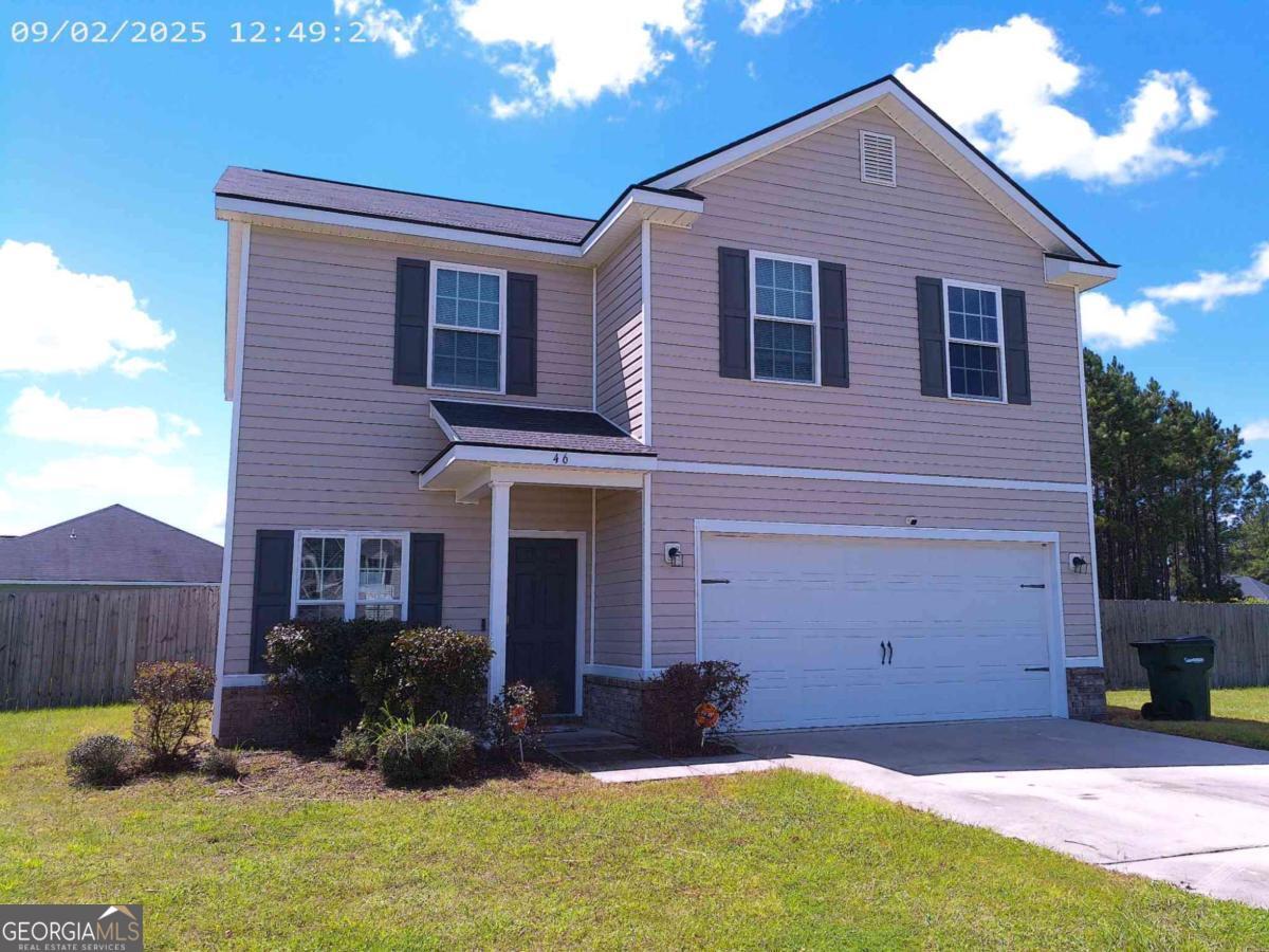 Nice two story situated on a corner lot with privacy fenced yard and firepit. Home is being sold AS-IS. Galley style kitchen with lots of cabinets, separate laundry area, and all bedrooms located on the upper level. Spacious primary suite with walk in closet, and large bath with garden tub, dual vanity & separate shower. Submit all offers thru www.vrmproperties.com NO seller disclosure Earnest money is payable to closing attorney.