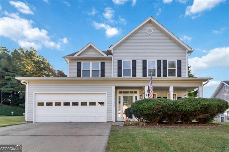 LOCATION LOCATION! This stunning home in a Swim/Tennis community and is located in between Buford, Sugarhill and Suwanee. Close to many lake Lanier and Sims lake, downtown Suwannee/Sugarhill/Buford, trails/greenways, shopping and 7 minute drive to 85 and 985. Whole house was completely renovated and replaced 4 years ago and maintained well. Roof, HVAC, Double pane windows, kitchen cabinets/counters/appliances, flooring, vanities, were ALL replaced 4 years ago. Roof was replaced with 30 year architectural shingles. You're welcomed with a large driveway, open concept living room and kitchen. Gas stove and stainless steel appliances with laundry room and guest bathroom downstairs. Upstairs features 3 spacious bedrooms and upgraded master bathroom and walk in closet. Also a jack and Jill bathroom, great for families with kids. HUGE leveled backyard. Additional info: Multiple hoa hosted events and parties. Neighborhood includes pool with 1 foot kid zone including mushroom water fountain, basketball court, gated pavilion area, pickleball courts, tennis courts, and dog park. Quick drive to Lake Lanier with access to the beach, and multiple hiking trails around Buford Dam. Access to Sugar Hill Greenway just outside the neighborhood connecting to downtown Sugar Hill and surrounding greenways Less than 5 minutes away is Downtown Sugar Hill which has dining, shopping, and an outdoor amphitheater for concerts and events including ice skating in the winter! Multiple county parks including Sims Lake Park, E.E. Robinson, Settles Bridge, George Pierce and more! Short drive to downtown Suwanee includes access to the Suwanee park area as well as numerous events throughout the year hosted by the City of Suwanee Short drive to downtown Buford that host yearly free concerts and events