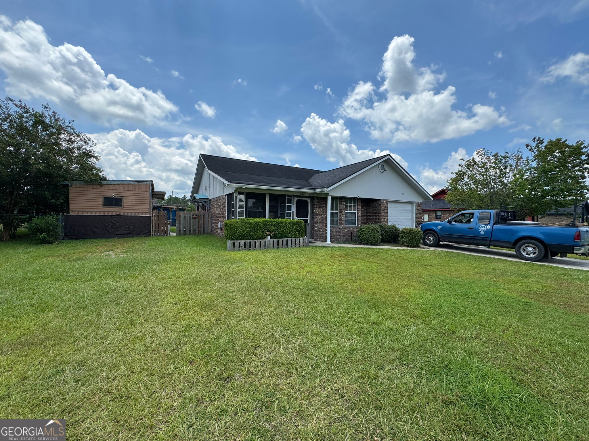 Priced to sell this Beautiful Brick home is in Waterford Subdivision. It features a one car garage, fenced backyard, extra storage shed in the back. With loads of potential and an extra upstairs room upstairs come make this your next home! Call your favorite realtor for a showing today