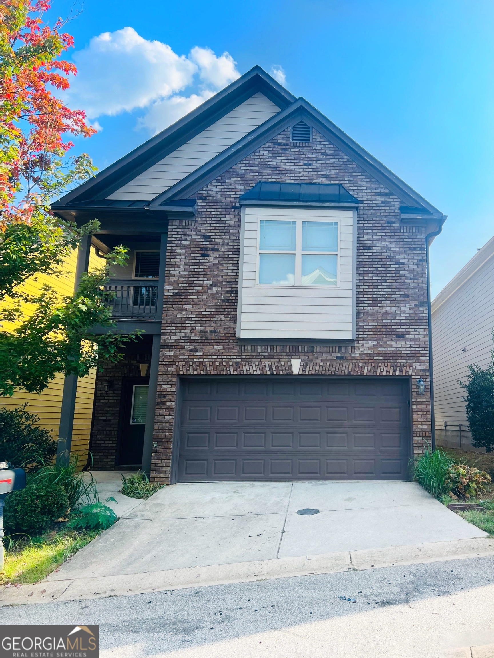 Welcome home to this beautifully updated 3-bedroom, 2.5-bath residence in the desirable Rivers Station community. This well-maintained two-story home offers fresh curb appeal, modern upgrades, and the perfect balance of comfort and style. Enjoy new paint, new flooring and a new garage door. The open-concept kitchen overlooks the dining and family rooms, creating an ideal space for entertaining and everyday living. Upstairs, the vaulted primary suite is a true retreat, featuring a private walk-out balcony, a spacious en suite bath with double vanity, tile flooring, and a generous layout designed for relaxation. Two additional bedrooms provide flexibility for guests, family, or a home office. Located just minutes from I-285, I-85, shopping, dining, and Hartsfield-Jackson International Airport, this move-in ready home also includes access to the community pool and clubhouse.