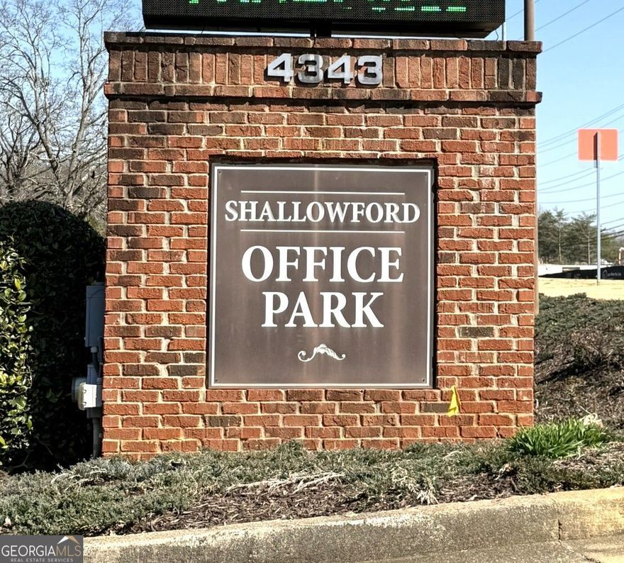 Convenient Location for your small business office! Reception (~12x10), Two Offices (~12x14 & 12x16) and one LARGE conference/office (~12x24'). Owner says it is roughly 1,000sf total. Perfect for any small professional office - psychologist, engineer, accountant, attorney, real estate, sales, tutor, branch office - you get the idea. Are you working from home and have too many distractions? - this could be the perfect solution! Competitively priced, ready for immediate occupancy. Water is included and you split the electric and gas bills 50-50 with the upstairs chiropractor tenant - owner estimates your utility bills should run around $200 for gas and electric combined. The HVAC system is separately controlled for this unit. Well maintained office park in East Cobb with Beautiful new development across the street - East Cobb North Point Church and Luxury Townhomes. Ample restaurants and shopping are within walking distance. Come by and check it out! Easy access to Roswell/Alpharetta, Buckhead, Woodstock, Kennesaw, Marietta, GA 400 & Interstates. Ample parking! Signage above entry door is available if desired. Personal guarantee required for small businesses.