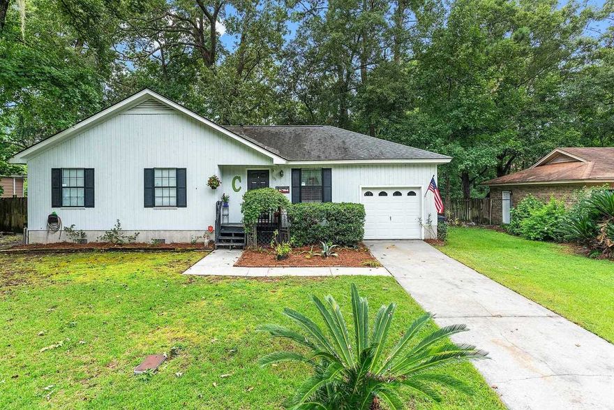 133 Westminster Drive sits on a .24 Acre Lot in a very convenient Location in Savannah GA. Close to Hunter Army Airfield, Georgia Southern Savannah Campus and just 4 Miles to I-95. Easy access to Downtown Savannah and Tybee Beach via the Veterans Pkwy or Truman Pkwy. This Home is just around the Corner from 1 of the 2 Pools in the Georgetown Community, which is very nice, a lot of fun and there is also a Gym at this Pool, as well! 133 Westminster Drive has a Foyer Entrance, a very nice size Living Room with Cathedral Ceiling and Brick Fireplace, Kitchen with Breakfast Area, Appliances are included, a separate Dining Room with Front Window, 3 Bedrooms with Owner's Suite featuring a Walk-In Closet, 2 Full Baths and a Single Car Garage. Newer HVAC System from 2020 and Roof is only 7 yrs old. Materials to renovate one of the Bathrooms has been purchased and is negotiable with Sale. Home is very clean and just needs your TLC. Sold As-Is.