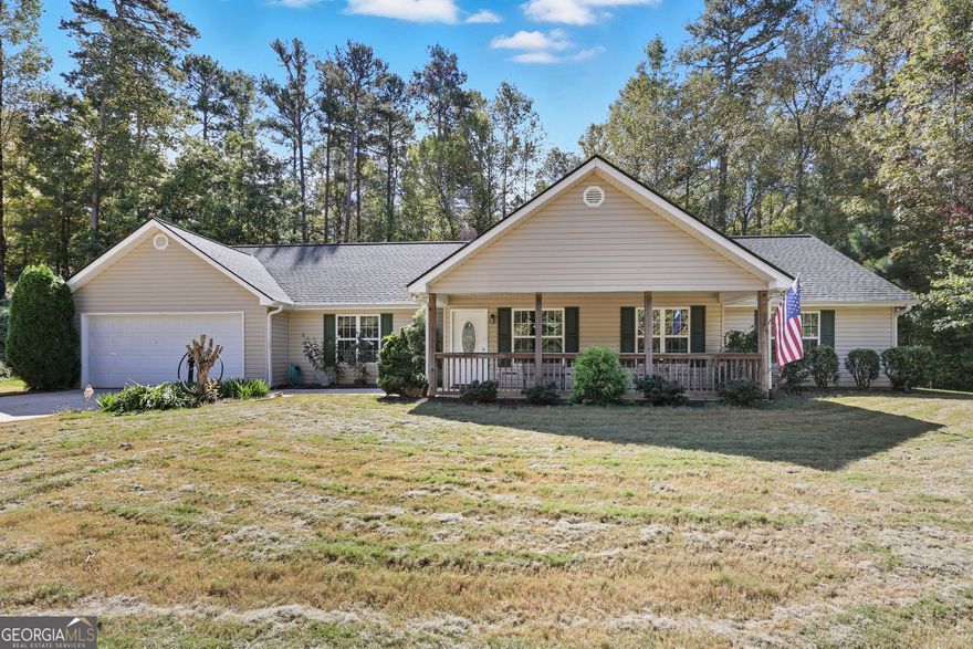 First time on the market! One owner! This immaculate zero step ranch-style home sits on a sprawling 1.41-acre lot with no HOA, offering the freedom and space you've been looking for. 2 bedroom and large office that can be used as a bedroom. From the moment you arrive, you'll be impressed by the incredible landscaping, lush green sod, and total curb appeal-all meticulously maintained and ready for you to enjoy. Step inside to find a home that's completely move-in ready, a clean and functional layout, and bright natural light throughout. Whether you're entertaining or enjoying a quiet evening in, this home delivers comfort and style in every room. Outside, experience unmatched privacy surrounded by mature trees, beautifully manicured grounds, and your very own creek. The outdoor space is ideal for gardening, relaxing, or simply taking in nature. Located in an unbelievable location that feels secluded yet offers convenient access to nearby amenities, this property truly has it all. ADA compliant home!
