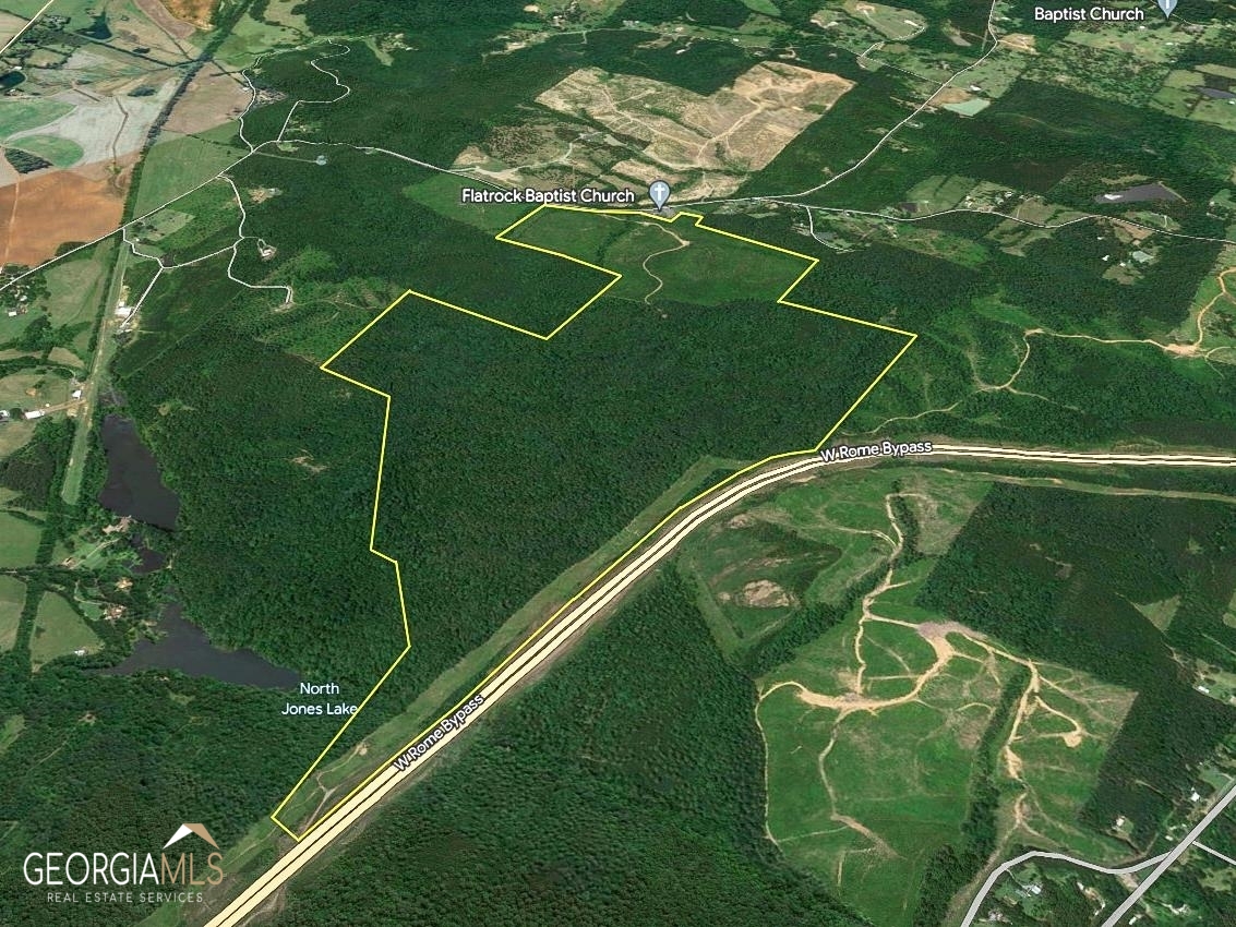 First time offered in over 70 years. Experience the quiet surroundings of nature. 361 +- rolling acres with mountain and valley views, Southwest of Rome, Ga. Over 704 feet of frontage on the Cunningham Road plus thousands of feet of frontage on and visibility on the South Rome bypass. Fantastic property for investment, tons of future timber value, hunting, recreation and no federal conservation easement on this tract. This property is zoned A-R and is a perfect investment centerpiece for future generations.