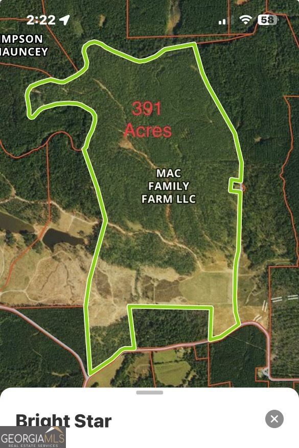 Once in a lifetime opportunity!! This 550 acres has it all. Located in southern Troup County, this is a hunters paradise! Property has over 3 miles of access to Flat Shoals Creek, which produces and attracts quality whitetails every year. Several open fields strategically laid out throughout property perfect for food plots or dove fields. Property has road frontage on Shake Rag Rd and Bright Star Rd. Supreme privacy, yet minutes away from I85. Seller is willing to divide the property. If you reference photos 2 and 3 the photos show a way to divide into two tracts. A public dirt road access that dead ends inside the property is how the two tracts are based upon for dividing. The seller is willing to negotiate the surveying to separate into two tracts. If the property is subdivided the price per acre is subject to change.