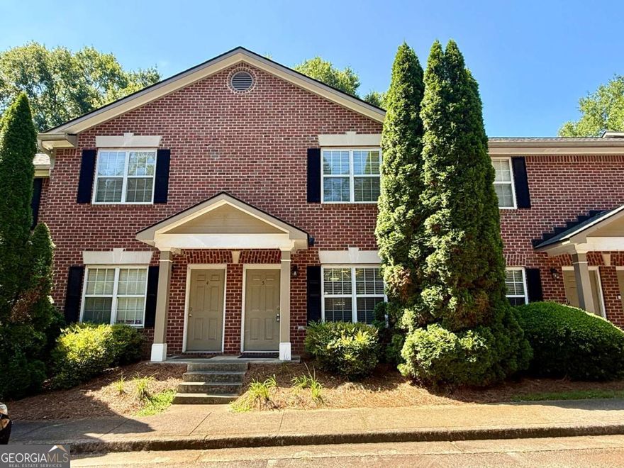 Welcome to this beautifully updated 2-bedroom, 2.5-bathroom condo move-in ready and perfect for investors, owner-occupants, or parents seeking a great space for their college student. Ideally located with easy access to downtown Athens, the bypass, UGA, and all the eastside restaurants, shops, and schools. Inside, enjoy a spacious open-concept main level featuring luxury vinyl plank flooring, fresh paint throughout, a bright living room, dining area, kitchen, laundry closet, and a convenient half bath. The owners have thoughtfully upgraded major systems and appliances, including the refrigerator, oven, washer/dryer, HVAC, water heater, and enhanced fixtures such as shower heads, faucets, and door weatherstripping. Upstairs, youll find two generously sized bedrooms, each with its own private ensuite bathroom and large closet ideal for privacy and comfort. Enjoy your morning coffee or evening unwind on the private patio overlooking a serene wooded area truly a bird lovers paradise. Shaded by mature trees, this home stays cool and comfortable during warm months. The community also offers a pool for relaxing summer days. Dont miss this well-maintained gem with thoughtful updates in a convenient and peaceful setting.