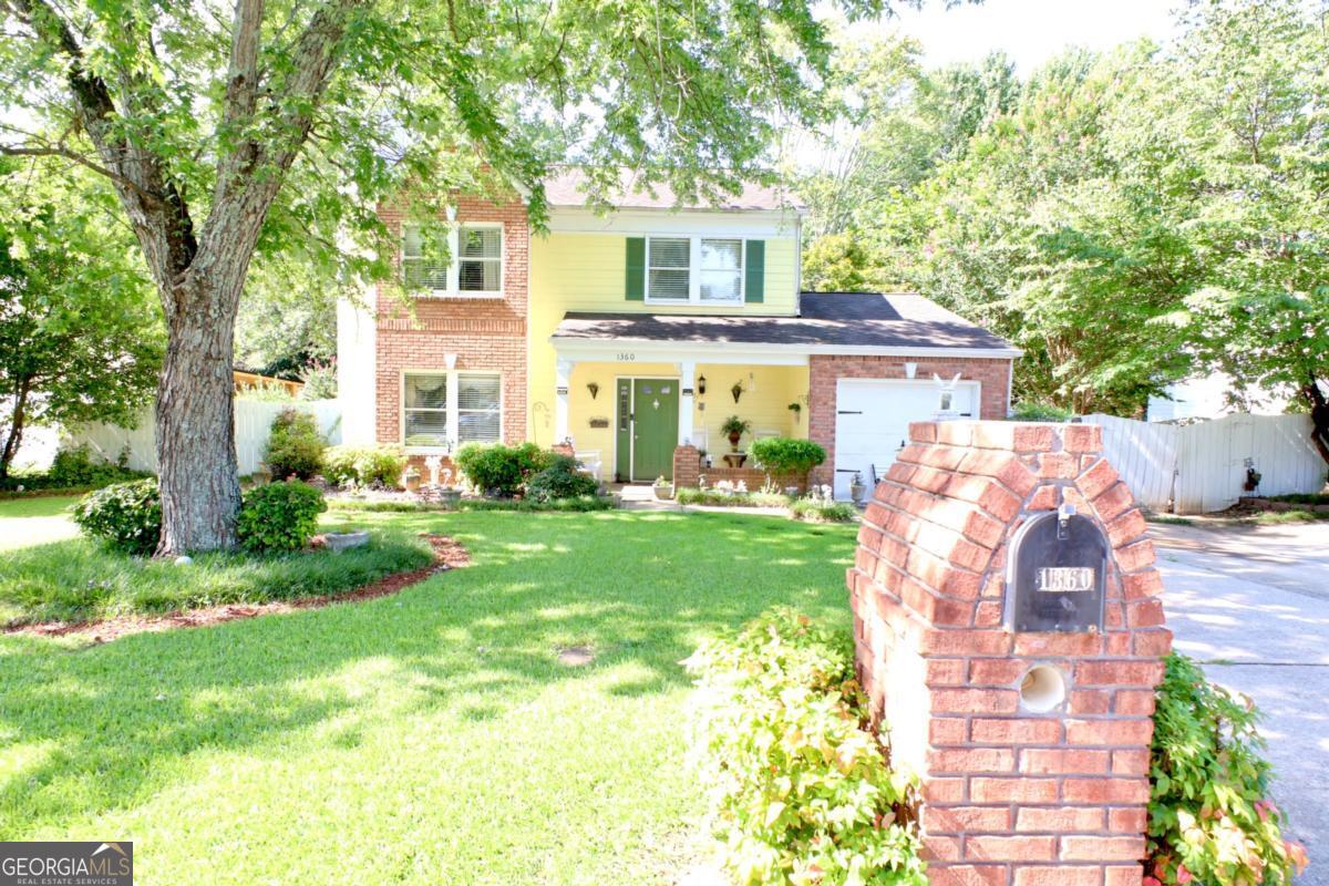 Step into the charm and character of this one-owner home, nestled in a quiet, established neighborhood with no HOA. From the moment you arrive, you'll notice the beautifully landscaped front and back yards that create a peaceful setting year-round. Inside, you'll find a comfortable layout featuring 3 spacious bedrooms and 2.5 baths. The sunroom offers a versatile space that can be used as a reading nook, home office, or playroom-ideal for all seasons. Step out back to your private, courtyard-style patio, a hidden gem perfect for morning coffee, outdoor meals, or unwinding under the stars. The fully fenced backyard provides a safe and serene space for pets or gardening enthusiasts. Need extra parking? You'll appreciate the additional parking pad, offering convenience for guests or multi-vehicle households. Located just minutes from shopping, dining, parks, and major conveniences, and zoned for highly rated schools. Home is sold as-is.