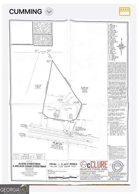2.08 Acres on Canton Highway - Prime Commercial Potential Fantastic opportunity in a highly desirable location on Canton Highway, right next to Cumming Methodist Church. This 2.08-acre property offers excellent potential for commercial use. The land is rich with character-mature blueberry bushes, persimmon trees, and other fruit-bearing trees are scattered throughout. Conveniently located just minutes from downtown Cumming, this property provides both visibility and accessibility for future development.