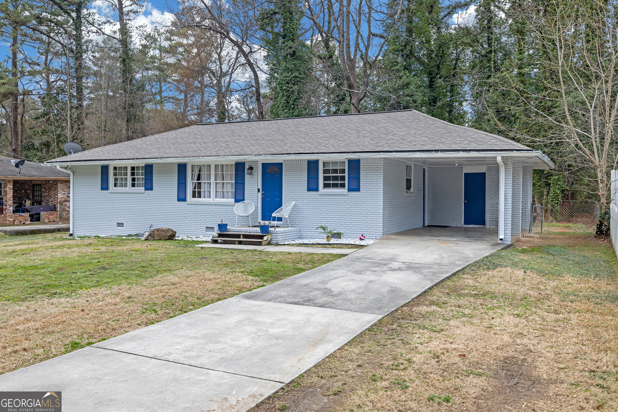 This house has everything you need to live in a completely renovated and updated home. The all-white kitchen, with granite count top, open floor planCoall new stainless steel appliances. The living room has an awesome electric fireplace. Your buyer must see how this 4 sided brick home was transformed. Also, there is an extra room near the kitchen, which could be a bedroom or an office. Yes, the bathroom, with its new tiles and shower, is large and has an additional closet for all the extras. The Main bedroom has a closet large enough for all the clothes and much more. Considering the house was built in the 1960s, the sellers made this a beautiful and updated residence for the most picky buyer. Enjoy the evening with friends on the new constricted deck. Close to major HWY, shopping, and parks.