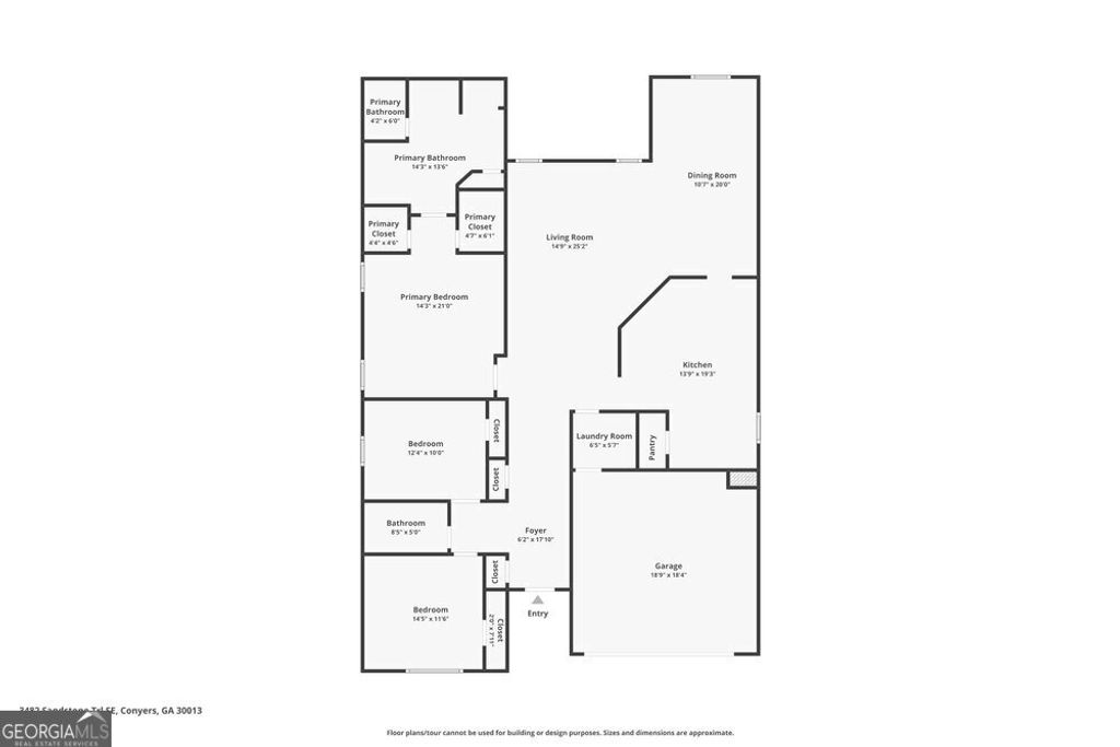 Photo of 3482 Sandstone Trail SE, Conyers, GA 30013 (MLS # 10657286)