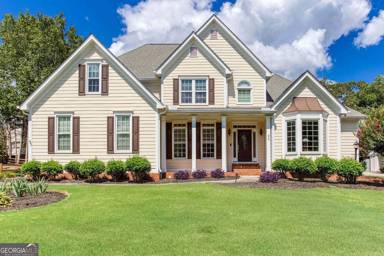 Welcome to this beautifully maintained 4 bed, 4.5 bath home in Powder Springs. Featuring rich hardwood floors, solid hardwood doors, Pella windows, and a stunning custom bay window in the versatile den/flex space. The upgraded kitchen offers elegant cabinetry, granite countertops, and ample gathering space. Spacious primary suite on main with a renovated spa-like bath (2019). Upstairs, find three large bedrooms; one with a private full bath and two sharing a Jack-and-Jill bath. Fully finished basement includes a complete kitchen, full bath, large living area, and a space that could easily be a 5th bedroom. Separate entrance, driveway, and garage/workshop provide endless possibilities for an in-law or teen suite. Enjoy the low-maintenance composite back deck, perfect for relaxing or entertaining. Major updates: roof (2011), HVAC (main 2016, upstairs 2024, basement 2019), tankless water heater (2005), exterior paint (2017), basement paint (2022). Washer and dryer remain. Don't miss this charming, flexible home...schedule your showing today! Professional Photos coming by Saturday Morning.