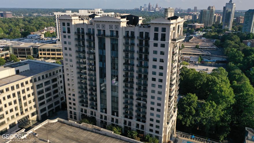 Welcome to unit 513 in the Ultra Lux, the Posh Ovation Buckhead !   Gorgeous 1 bed 1 bath Condo with an Open Concept Dream floor plan,   fully renovated, All Brand new Samsung stainless steel appliances, cherry hardwood floors, tiled Backsplash+Bar area ! Master Bath comes with soaking tub w shower combo + walk in closets - Master Bed flow through balcony with the most Incredible Sunrise and Sunset Views ! The Ovation is a 5 Star 24/7 Concierge Lux Building - Brand new fitness Center with Dry and Wet Sauna's, Salt Water Pool, Game Room, BBQ grilling area, Dog Walk, Business Center + On suite Hotel Room for your guests ! This unit also comes with an Amazing Parking spot !   Walk across the street to Whole foods, Salty, Starbucks, Jeni's Ice cream, Velvet Taco, Gypsy Kitchen, Chastain park is 5 min away !!