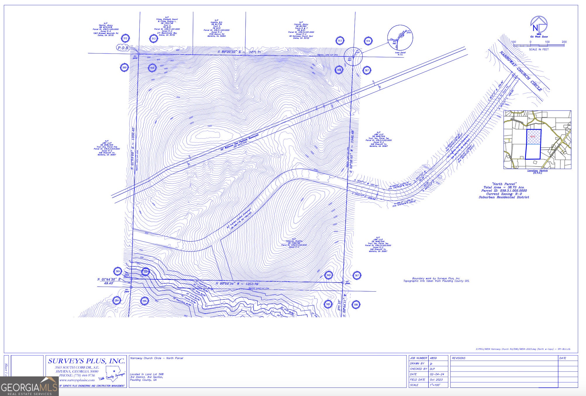 0 Narroway Church CIR LOT #1 (NORTHERN 38.73 AC