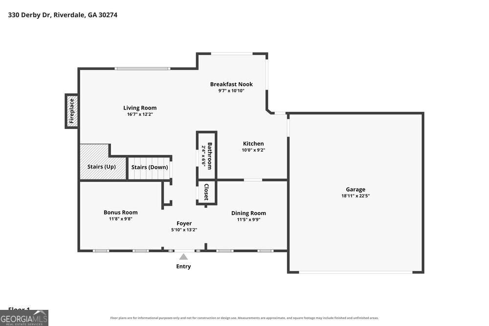 Photo of 330 Derby Drive, Riverdale, GA 30274 (MLS # 10880593)