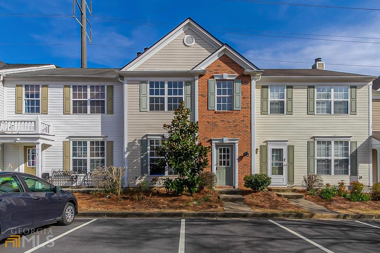 This Alpharetta home has two stories.