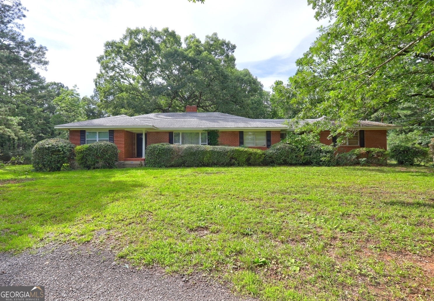 Steal Of A Deal Huge Brick Ranch On 3.6 - 3 Bedroom 2 Full Baths - Formal Living - Formal Dining - Den with Fireplace - Real Hardwood Floors - Land Can be Split ( Plat Available ) - Garage - Carport - So Many Possibilities - Call Today For Private Showing!!