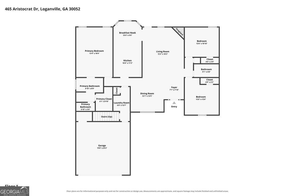 Photo of 465 Aristocrat Drive, Loganville, GA 30052 (MLS # 10880404)
