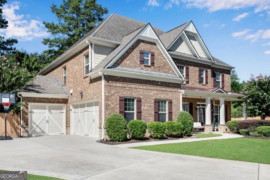 Immaculate 6 bed / 4 bath home in Walton district! Open floor plan! House welcomes you w/ dining room w/ wainscoting & office w/ French doors. Great room and living room w/ coffered ceilings and elegant stone fireplace. Kitchen features granite counters, island, ss appliances, & breakfast area w/ plenty of natural light. Bed & bath on the main perfect for a guest suite. Oversized master suite w/ trey ceilings, sitting area, spa-like bath, and spacious WIC. 4 additional bedrooms up! Large fenced backyard great for enjoying summer! Hurry!