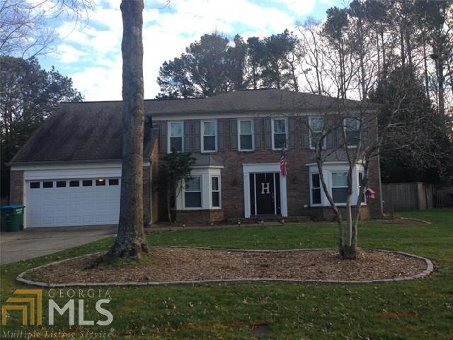 Beautifully maintained Peachtree Corners 3 bedroom, 2.5 bath home in a very family friendly neighborhood - located within walking distance to the award winning Simpson Elementary and 2 miles to Pinckneyville Middle School. Home features hardwood throughout, upgraded kitchen and baths , his and her separate walk in closets, bonus TV room, first floor office, two car garage and a must see private backyard with kids play area, oversized shed and fire pit. The home is walking distance to the Forum shopping center and the highly anticipated Peachtree Corners center.