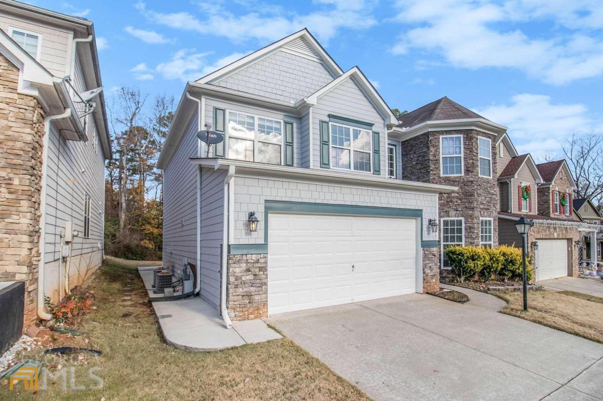 LOCATION, LOCATION, LOCATION!! Immaculate and Beautiful 4 beds / 2.5 baths in a highly sought-after subdivision. This beauty features an open concept throughout the main level. The kitchen offers a large island with granite countertops that opens up to the Family Room. Separate dining and living areas. Oversized Master with double vanities, separate shower. The back deck opens up to a large yard for family gatherings. Well-maintained neighborhood with swim/tennis playground. The property is virtually staged. A refrigerator will be provided by Landlord. Conveniently located near shops and restaurants, I-285, I-85, US-78/29. Income requirement 3x monthly rent. $50 application fee for each adult. Tenants are required to have renters' insurance and no pets are allowed.