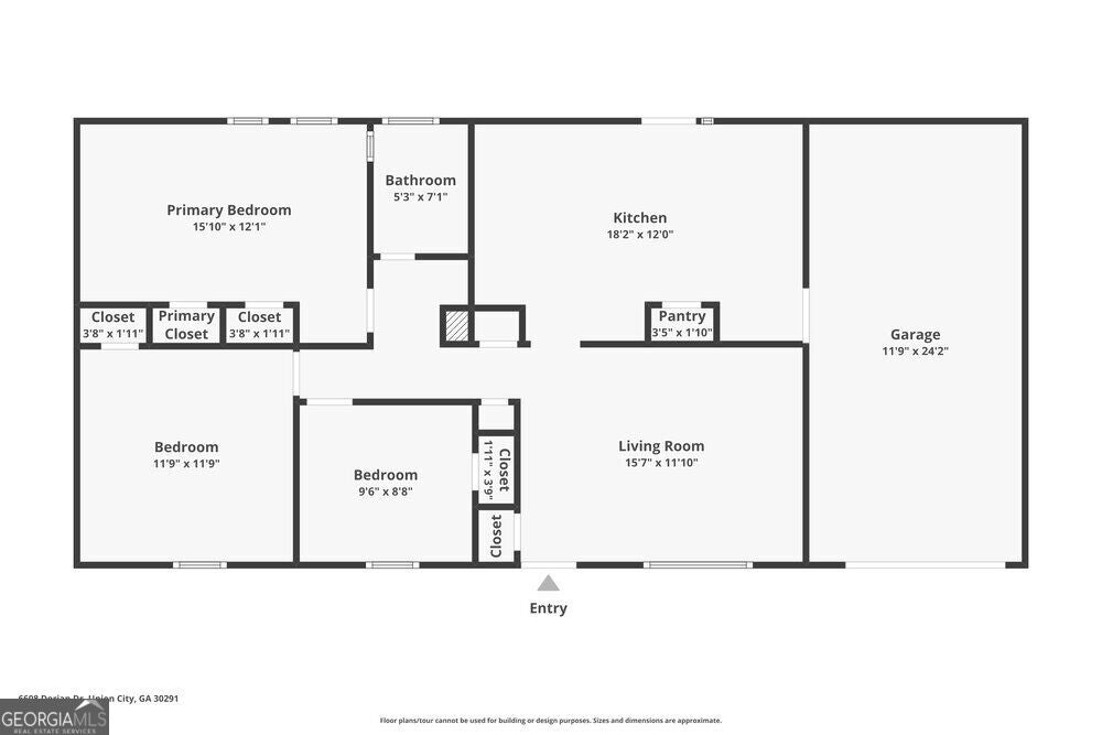 Photo of 6608 Dorian Drive, Union City, GA 30291 (MLS # 10838247)