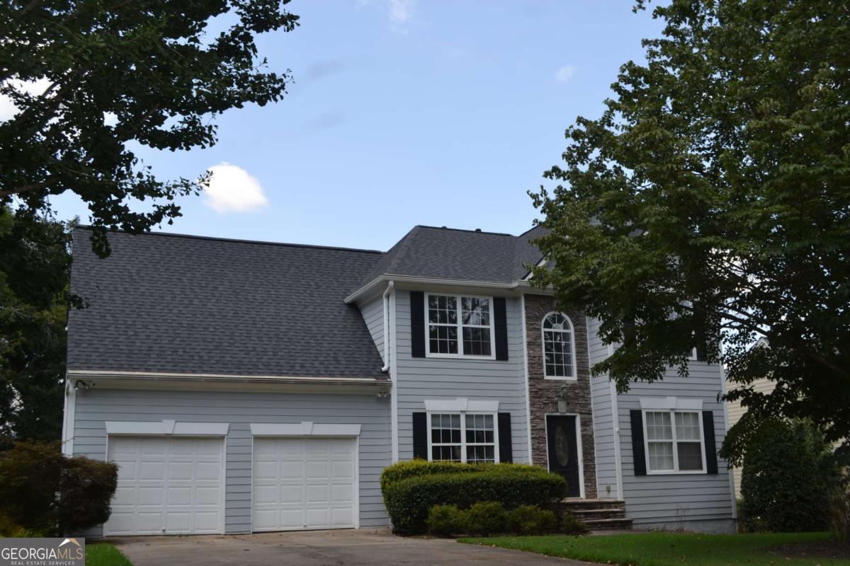 Rarely available lease property of this caliber. Fantastic condition w/refinished hardwoods on main level, completely renovated master bath, granite counters, tile backsplash and stainless steel appliances in kitchen, newer carpet, fully fenced backyard with hot tub on the deck!. Full finished basement w/3 additional rooms, 2 of which could easily be bedrooms + full bath. Man cave potential. Excellent swim/tennis community in North Alpharetta, minutes away from highway 400 and Hwy. 9, Halcyon and greenway. This is a BIG home you will be proud to call your own. Gorgeous and move-in ready.