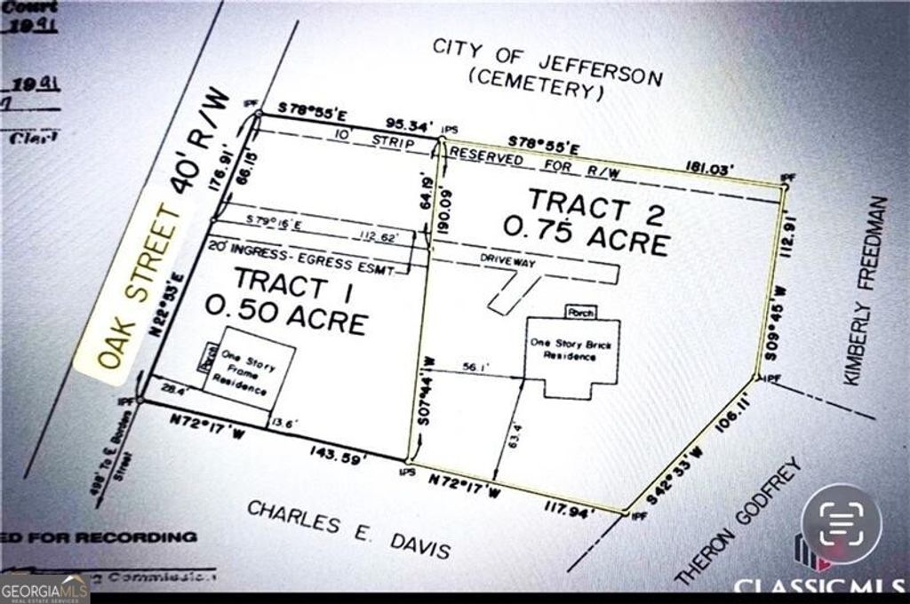 Photo of 189 Oak Street, Jefferson, GA 30549 (MLS # 10718341)