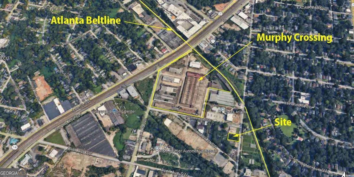 Located in the Adair Park neighborhood with immediate proximity to the Atlanta Beltline. The Atlanta Beltline is one of the most ambitious urban redevelopment projects in the U.S., transforming a historic 22-mile railroad loop into a network of multi-use trails, parks, and eventually a light rail transit system. The idea is to link 45 neighborhoods around Atlanta, many of which were historically divided by rail lines or highways, to improve connectivity, mobility, and quality of life. This property is not only close to the Beltline but is also close to various slated redevelopment projects such as Murphy Crossing and Avon. Within the Beltline Tax Allocation District.