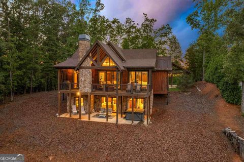 A home in Mineral Bluff