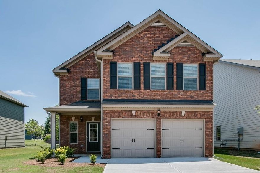 SHOWS LIKE NEW!! BEAUTIFUL 5 BEDROOM 3 FULL BATH HOME W/WELCOMING FOYER & HARDWOOD FLOOR; SEPARATE FORMAL DINING ROOM; KITCHEN W/STAINLESS APPLIANCES, GRANITE C-TOPS, STAINED CABINETRY, BUILT-IN MICROWAVE & BREAKFAST AREA; GREAT ROOM W/FP; GUEST BED ON MAIN W/FULL BATH; HUGE MASTER SUITE UP W/WALK-IN CLOSET; MASTER BATH w/ DUAL VANITIES & SEP. TUB/SHOWER; 3 ADDITIONAL BEDROOMS W/SPACIOUS CLOSETS & FULL BATH. COVERED REAR PATIO W/CEILING FAN VIEWS PRIVATE REAR YARD! REFRIGERATOR, WASHER & DRYER INCLUDED!