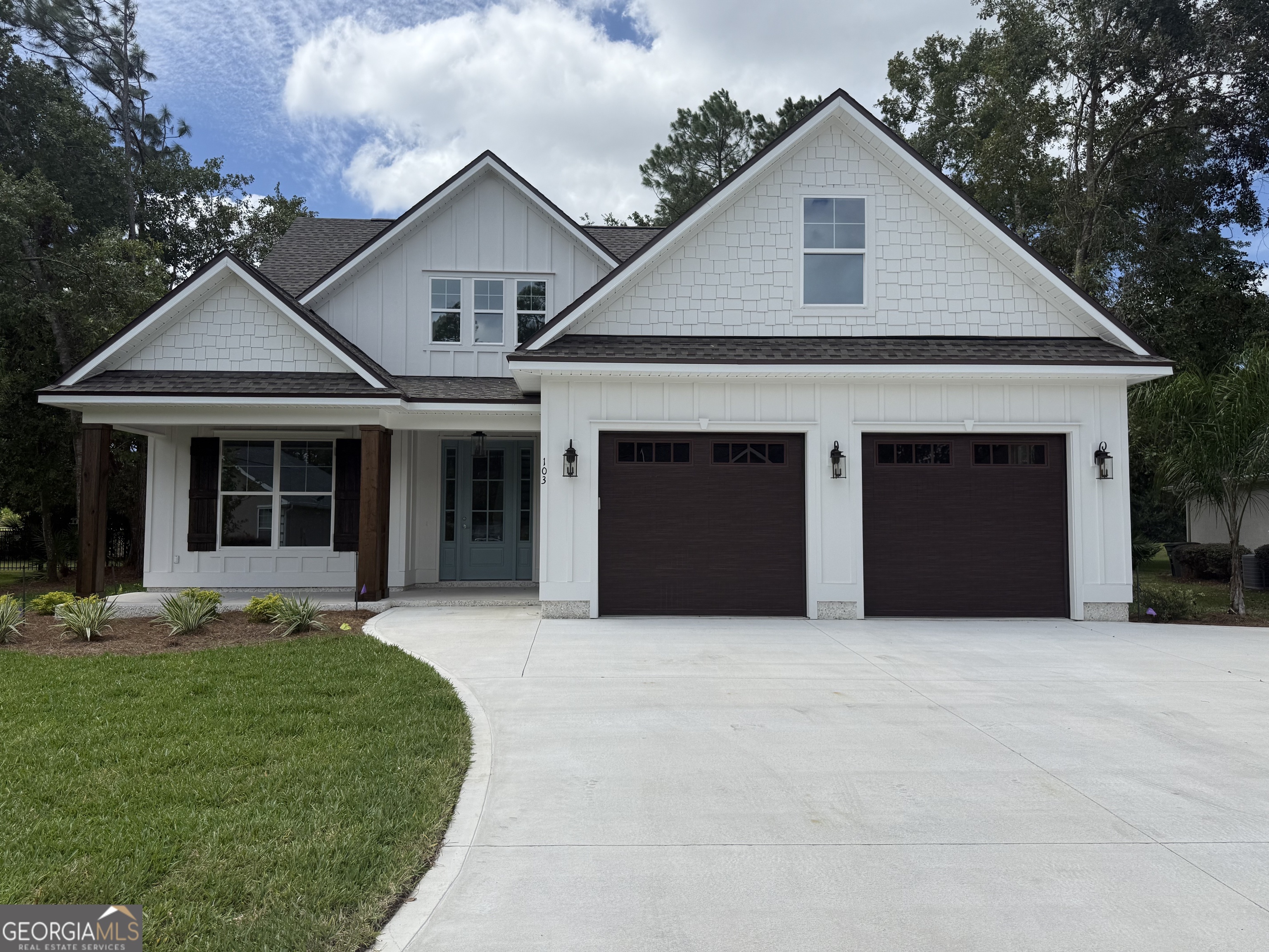 This stunning two-story home by renowned local builder Josselyn Homes showcases quality craftsmanship, thoughtful design, and high-end finishes throughout. With 4 spacious bedrooms, 4 full bathrooms, and a versatile bonus room, this home is perfect for everyday living and entertaining. Featuring open-concept main living area with durable porcelain wood-look tile. The chef's kitchen is a true showstopper-featuring GE Cafe appliances, custom wood cabinetry with soft-close hinges, a custom hood vent over the gas range, and quartz countertops throughout. Whether you're preparing a dinner or hosting a gathering, this kitchen offers both function and luxury. The upgraded appliance package also includes a gas stove, tankless water heater, and a gas grill line, bringing efficiency and comfort to your daily routine. Upstairs, the oversized bonus room provides flexible space for a home office, media room, or play area. Nestled along the 4th hole of the Laurel Island Links Golf Course, enjoy peaceful views from your backyard and quick access to Bogey's Bar and Grille, Karv Bistro, schools, shopping, I-95, and Kings Bay Naval Base-all just minutes away. From top to bottom, this home blends modern convenience with classic Southern charm, built by a name you can trust. Don't miss your opportunity to own a piece of luxury in one of Camden County's premier golf course communities. Schedule your private tour today! Photos are of a previously built home - actual finishes may vary. Seller is related to the listing broker.