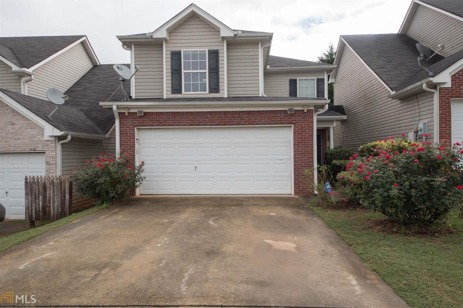 Are you looking for your a great value? Whether for your primary residence or investment ....check out this 3 bedroom 2.5 bath home. This home offers rare for this community - a 2 car garage and fenced rear yard Lawn Maintenance provided by HOA - $57 monthly. Main level features of this home include kitchen, dining room and great room with electric fireplace. Upstairs you will find Owner's Suite , laundry closet, hall bath and 2 additional bedrooms. Carpet and laminate flooring. Paint Allowance with an acceptable offer. Call to see today!