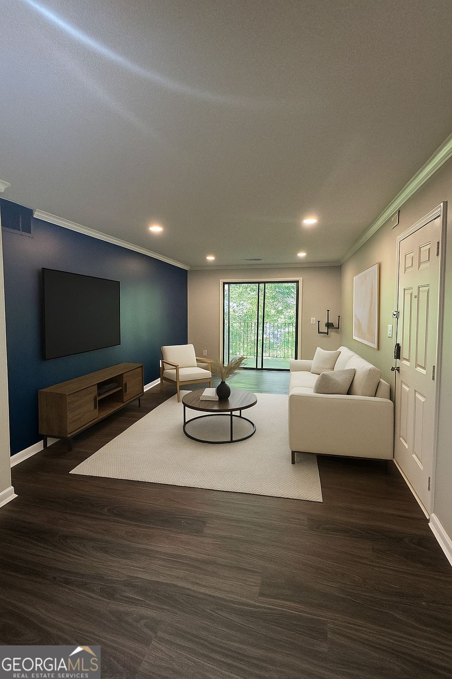 Beautifully maintained 2BR/2BA condo offering comfort, convenience, and Buckhead living at its best! Enjoy a bright, open-concept layout with a kitchen overlooking the living area-perfect for entertaining. Step out onto your private balcony for morning coffee or evening relaxation. The spacious primary suite features a private bath, while the second bedroom is ideal for guests, an office, or a roommate. Gated community with pool, cabana, and pet-friendly atmosphere. Prime location near Shady Valley Park, shopping, dining, and quick access to I-85, GA-400, and public transportation. Reasonable HOA fees and well-kept grounds make this a must-see opportunity!