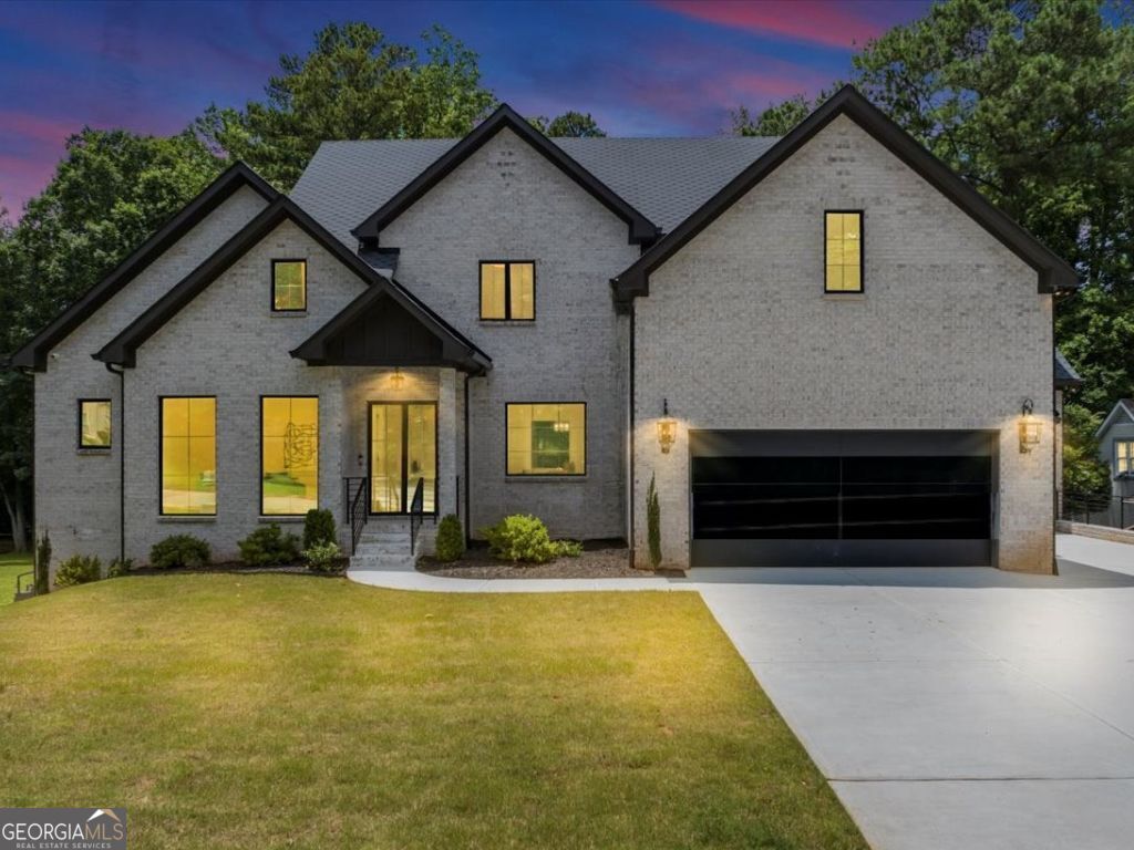 Luxury New Construction in Indian Hills Country Club! Experience elevated living at 3562 Clubland Drive-an all-brick custom estate in East Cobb's prestigious Indian Hills Country Club, within the top-rated Walton High School district. This newly built masterpiece offers 5 spacious bedrooms, 5.5 designer baths, and a 3-car garage with sleek glass-and-steel doors. Inside, discover sunlit interiors with oversized windows, white oak flooring, handcrafted cabinetry, smart toilets, and soaring ceilings. The chef's kitchen boasts double islands, premium appliances, and two walk-in pantries. The main-level owner's suite features a spa-inspired bath with soaking tub, dual vanities, and separate his and her closets with bespoke wardrobe systems. Enjoy four fireplaces, ambient lighting, a covered rear porch with fireplace, and a private backyard-perfect for entertaining. The terrace level hosts a patio and unfinished daylight basement prepped with bath, plumbing, and electrical stubs, that offers a blank canvas for future customization and seamless expansion. Upstairs features four generously sized bedrooms, each thoughtfully appointed with its own en-suite bath and custom closets for elevated comfort, privacy, and organization, boutique-style laundry suite, and a versatile flex space ideal for a media lounge or playroom. Located minutes from Indian Hills Golf Course, shopping, and dining. From the striking entrance to the extra-wide hallways, every inch of this luxury residence has been thoughtfully designed to elevate your lifestyle and sets the stage for hosting distinguished guests or relaxing with family. Don't miss the opportunity to make this extraordinary property your Home Sweet Home! Schedule your private tour today.