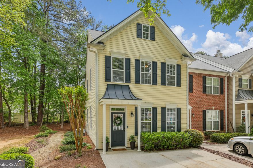 Move-In Ready Townhome with Style + Smart Updates and No Rental Restrictions!  This charming 3 bed, 2.5 bath townhouse blends comfort and character with updates throughout. YouCOll love the stylish shiplap accents and white kitchen, which adds a fresh, cozy vibe to the space. The primary suite features an updated en-suite bath with beautiful new tile floors and a custom vanity.     Step outside to your private fenced backyard with turf, paver patio, and outdoor storage Co ideal for relaxing, entertaining, or pets at play. The exterior trim and doors have been recently repainted for a polished finish.  The townhome also has a newer roof, HVAC system, and hot water heater.    This townhome is located in the highly sought after school district of Cogburn Woods Elementary, Hopewell Middle School, and Cambridge High School!  You are mere minutes from AlpharettaCOs top restaurants, shopping, and entertainment spots, including Avalon and downtown Alpharetta.     Bright, updated, and full of personality Co this home is the perfect mix of style and function Co perfect for families and investors alike!