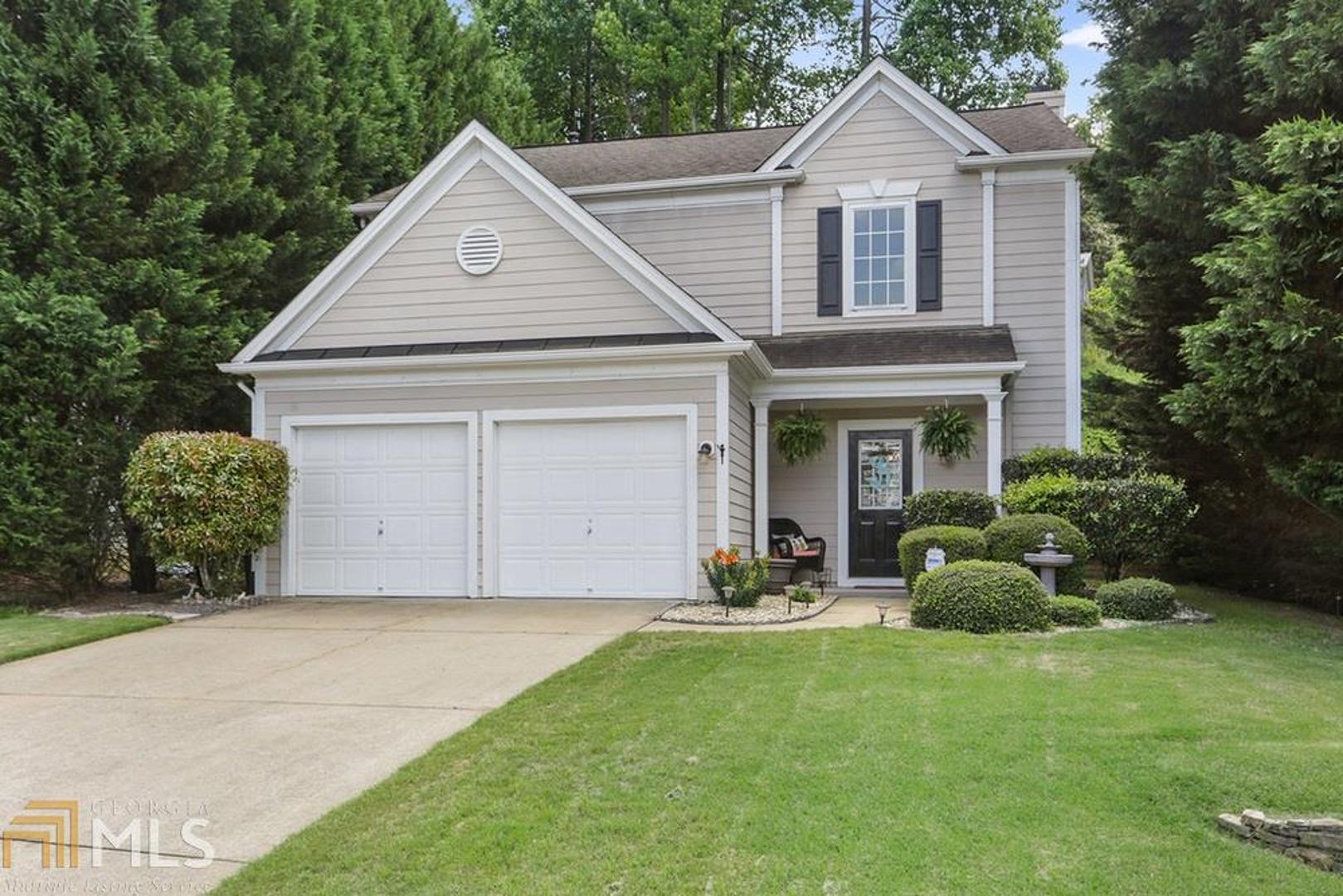 Impeccably maintained. Completely updated in 2015 - New Granite Counters, New HVAC system and All New windows including the sliding glass door! Chefs kitchen with white cabinets, plenty of space. Relaxing master suite w/new porcelain tile in bath. Separate dining w/view to prof, landscaped yard, extended patio and fragrant peach tree. Spacious, fireside family room. Roof replaced in 2010. Extensive storage includes "Elfa" custom closets throughout. Swim/Tennis/Fishing. Unbeatable location close to new outlet mall, chastain shops, 2-3 miles to 1-575 & 1-75.