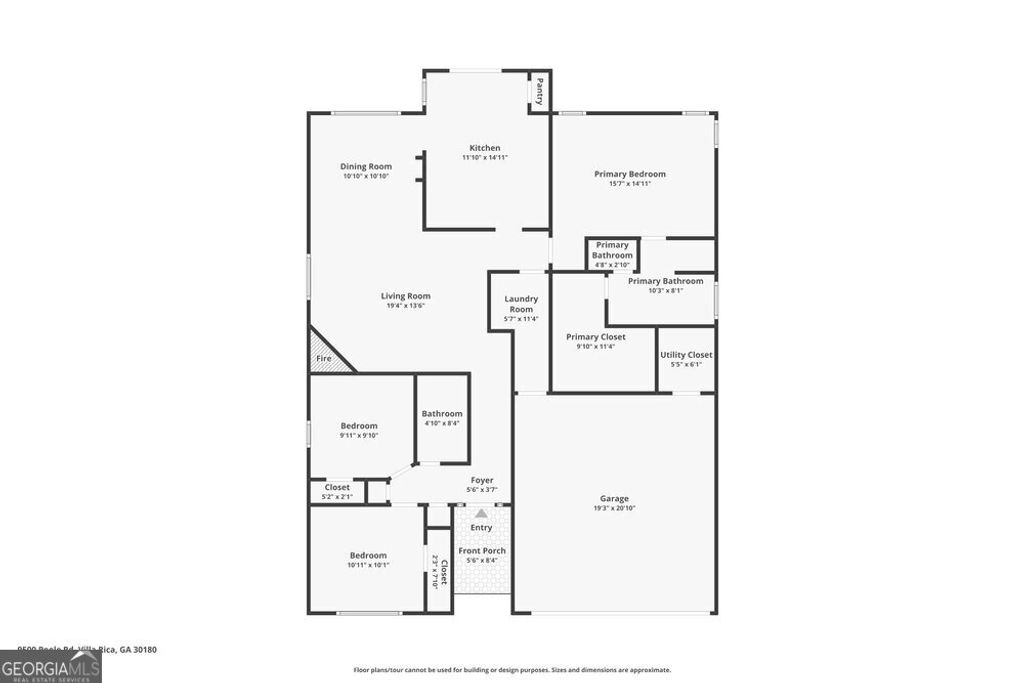 Photo of 9500 Poole Road, Villa Rica, GA 30180 (MLS # 10652360)