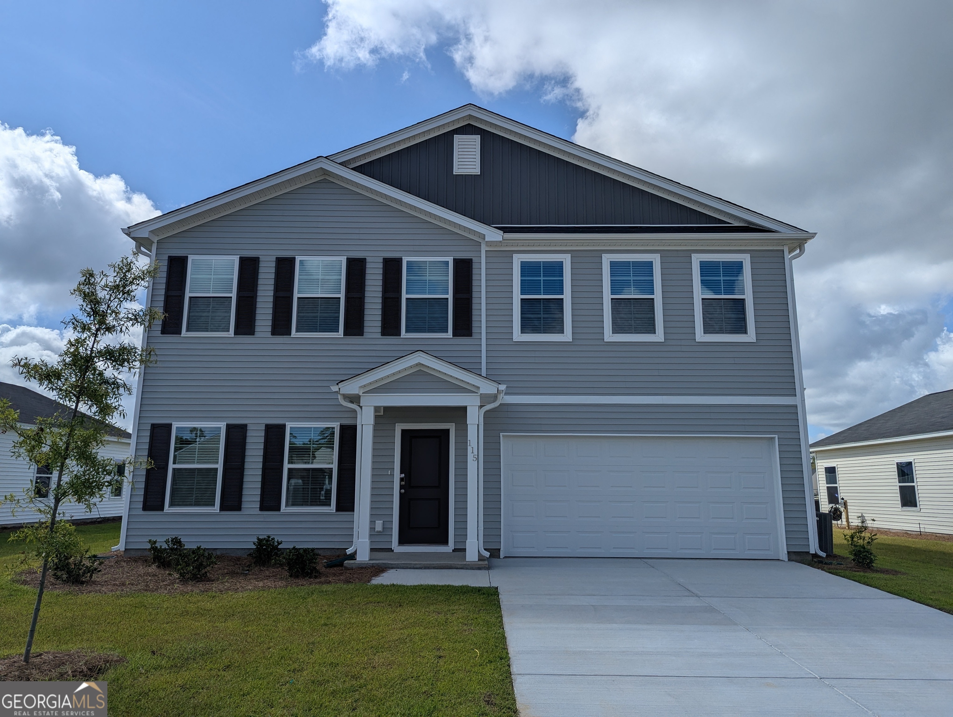 Brand New Construction in Lonadine S/D! 5 bedroom, 2.5 bath home with a two car garage with rear views of the community pond. LVP flooring throughout with carpet in bedrooms and vinyl in baths and laundry area. Open concept family room and gourmet kitchen with granite countertops, stainless steel appliances and walk in pantry. Guest bedroom located downstairs with half bathroom. Master suite and remaining secondary bedrooms are located upstairs with Loft area for den/playroom/office. Master suite with spacious walk in closet and ensuite bathroom with double vanity, garden tub and separate shower. NO PETS!