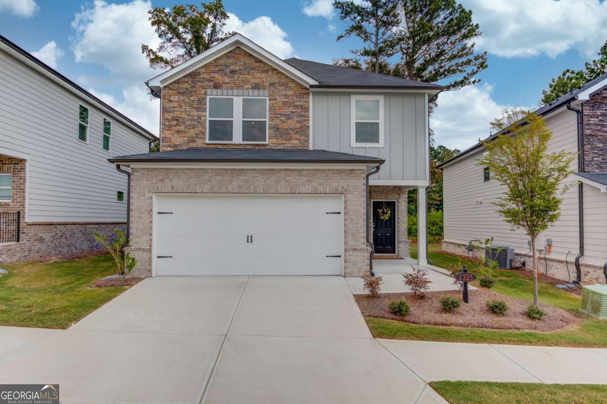 Stunning 4-Bedroom Meritage Home Built in 2024 Welcome to this beautifully designed 4-bedroom, 3-bath Meritage-built home, completed in 2024 with energy-efficient insulation for comfort and savings. Offering 2,100 sq. ft. of thoughtfully planned living space, this home feels even more spacious than its size suggests. The open-concept main level creates a warm and inviting atmosphere, seamlessly blending function and comfort. Upstairs, you'll find a versatile loft area-perfect for a home office, media room, or play space-along with the private owner's suite featuring dual sinks and a walk-in closet. Located just 5 minutes from I-85, this home offers unbeatable convenience. You'll be close to Lawrenceville's shopping, dining, schools, and fitness centers, with LA Fitness and multiple grocery stores nearby. Mega Mart is only 2.1 miles away, and the vibrant dining and shopping scene in Duluth is just 10 minutes from your doorstep. For outdoor fun, enjoy easy access to nearby parks including Club Drive Park, Sweet Water Park, and McDaniel Farm Park. Don't miss this exceptional opportunity to own a modern, energy-efficient home in a prime location!