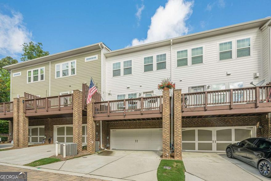 MUST SEE This immaculate, Move-in-Ready Town home is just what you looking for. For qualifying borrowers I have a local lender with a loan product who can offer an interest rate of 2% below market the first year and 1% below market for the second year! This home is conveniently located in the Heart of Alpharetta with easy access to Northpoint Mall, Avalon, Marriott, and all the best shopping, restaurants & schools nearby. You're going to love the elegant & inviting modern design.  Step into the stylish layout of the bright & airy MAIN LEVEL with its soaring ceilings but stay cozy with the gas-started fireplace in main living area - Step out onto the balcony for even more entertaining potential.  The gourmet eat-in, open-concept, chef's inspired kitchen features gorgeous, oversized island & breakfast bar, sleek, stainless-steel appliances, a fridge that stays, plenty of white cabinets & ample granite counter workspace, dual ovens, and butler's pantry.  UPSTAIRS you have the primary ensuite featuring dual vanities, classy custom shower with glass doors, a bench seat, walk-in-closet & private toilet. There is also a spacious secondary bedroom with full hall bath, a laundry room, and attic access for more storage space with disappearing stairs.  Plus, a sizable loft which could easily be converted into another bedroom if desired.  Downstairs you have a media bonus room or even potential future bedroom with a half bath, coat closet, 2 car garage & 2 car driveway for extra guest parking. The local Community Offers a Pool, Excellent top-rated schools, plus Alpharetta's thriving amenities & active lifestyles like - dynamic shopping, fine dining, parks, and convenient access to major tech companies, all nearby.  Ask about buyer's incentives and TOUR TODAY Before it Gets Away!