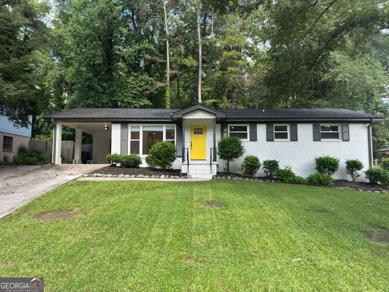 **** COME SEE THIS HOUSE **** Welcome to a beautiful fully renovated all-brick gem nestled in one of Atlanta's cozy neighborhoods! All Electric. This 3-bedroom, 2-bath home blends modern upgrades with charm, offering an combination of comfort, style, and location. This home includes a brand-new upgraded kitchen with granite countertops, new cabinetry, and stainless steel appliances. Major updates have already been done for you, including a new roof, new HVAC system, and plumbing throughout - everything you need for a move-in-ready experience! Featuring an open floor plan designed for today's lifestyle - perfect for both everyday living and entertaining. The three bedrooms offer comfortable retreats, while the two bathrooms have been updated with contemporary fixtures and finishes. The private backyard - accessible from the kitchen via a patio door - provides a quaint outdoor space. Location is everything, and this home delivers! Conveniently located minutes from I-285, you'll have quick access to major Atlanta destinations. You're just moments away from Camp Creek Marketplace, Publix, Target, LA Fitness, and a wide variety of popular eateries. Enjoy live entertainment just around the corner at Wolf Creek Amphitheater, and when it's time to travel, you're only a short drive from Hartsfield-Jackson Atlanta International Airport. This fully renovated home is ready to welcome you - schedule your private tour today!
