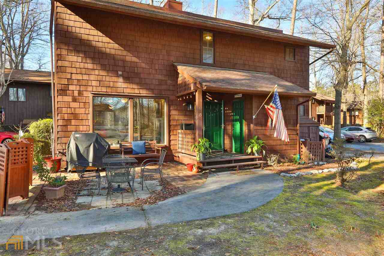 Live in the Heart of PTC. Resort like Amenities include Pool, Tennis Courts, and Beautiful Lake Peachtree. Free-standing town home with relaxing covered back porch. Beautiful hardwood floors throughout. Spacious family room with a fireplace, separate dining area, updated kitchen, & Rinnai tankless water heater. Three spacious bedrooms upstairs w/2 full baths along with laundry. Updated Primary Bathroom w/walk-in tiled shower & tiled flooring. Golf Cart ride to Lake Peachtree, Drake Field, & The Fred Amphitheater. Connected to over 100 miles of PTC cart paths. Award Winning Peachtree City Schools! Convenient to Shopping, Dining, Studios, the Airport and ATL. Rent includes PRIVATE LAKE ACCESS, LAWN SERVICE, SWIMMING POOL, PLAYGROUND, BASKETBALL and TENNIS COURTS, WATER & TRASH SERVICE. Current Pictures are from previous listing.
