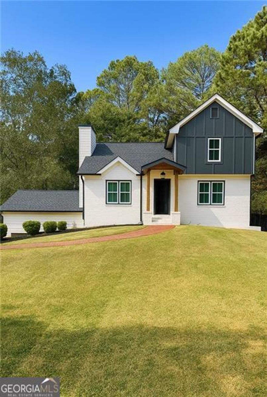 Welcome to Thousand Oaks Subdivision-where comfort, space, and tranquility come together in this beautifully updated, move-in-ready home. Offering 4 spacious bedrooms, a bonus room, 3 full bathrooms, and an inviting open-concept layout, this home checks every box. Step into a freshly upgraded interior featuring quartz countertops, shaker cabinets, stainless steel appliances, new interior and exterior paint, and brand-new windows throughout. The fully finished basement provides an apartment-style setup with its own private entry, ideal for multi-generational living, guests, or rental potential. Outside, enjoy a private, fenced-in backyard complete with a storage shed-keeping your garage free for actual parking or storage. With no HOA and no rental restrictions, you'll have the freedom to live or invest your way. All of this conveniently located just minutes from the Mall of Georgia, Downtown Lawrenceville, top dining, and everyday conveniences. This home truly has it all-move in today!  **Images shown are virtually staged. The home's current condition may differ from photos.