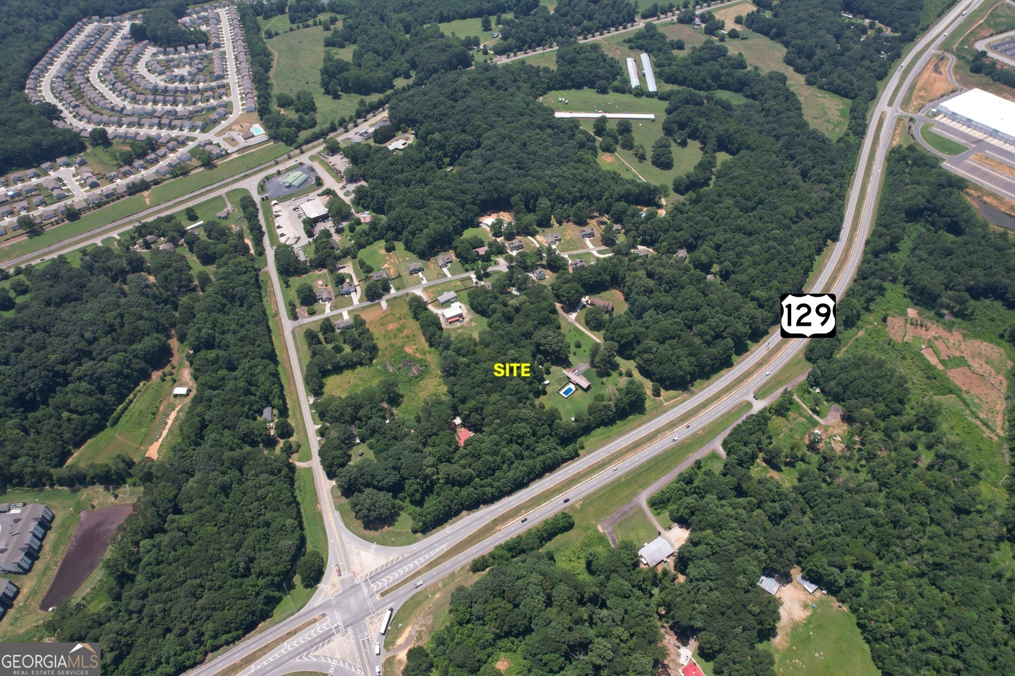 0 Highway 129 and Wayne Poultry Road