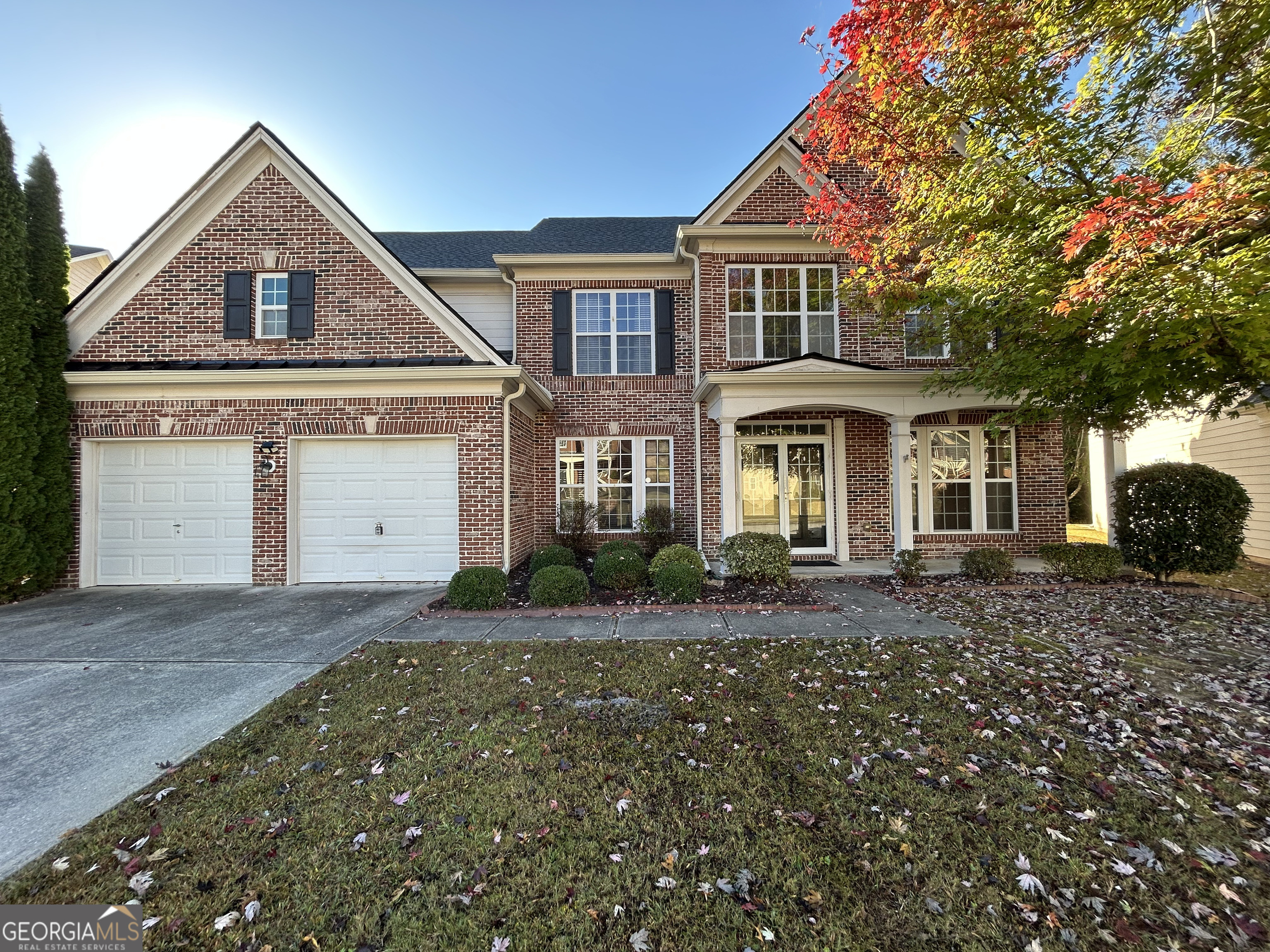 Welcome to this beautiful two-story home featuring a grand foyer, recessed lighting, formal dining & living rooms, plus a bonus/flex space perfect for an office or playroom. The open kitchen overlooks the family room and includes granite countertops, double-stone backsplash, stainless steel appliances, brand-new dishwasher, and a large island with office nook. Cozy up by the marble fireplace or entertain in the large backyard - perfect for gatherings! Upstairs, the primary suite offers a tray ceiling, double vanity, and two walk-in closets. You'll love the hardwood floors throughout the main level and the laundry room with mud sink. Seller offering closing cost assistance + a $5,500 paint allowance to make it your own!
