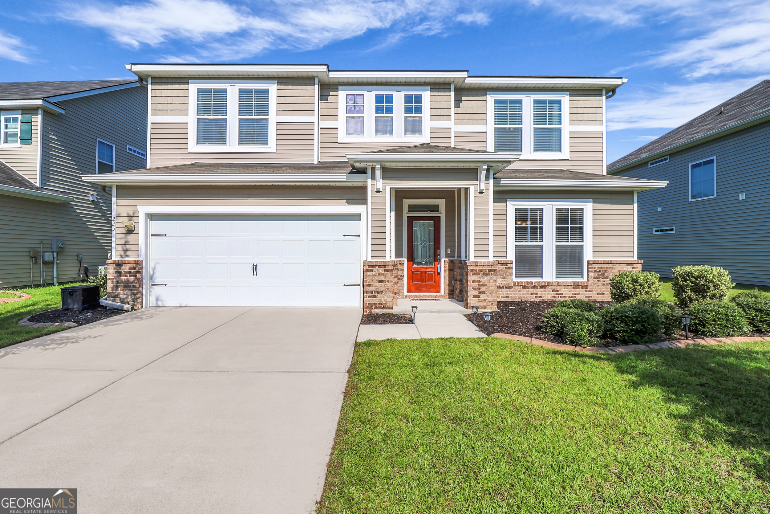Welcome to this beautifully maintained 4-bedroom, 2.5-bath home in the desirable Willow Point community. Built in 2018, this spacious 2,601 sq. ft. property features an open-concept layout perfect for entertaining, with a formal dining room, bright living area, and a versatile internet nook,music room or office. The kitchen boasts stainless steel appliances, a breakfast area, and seamless flow into the main living space. Upstairs, the owner's suite offers dual walk-in closets, a garden tub, separate shower, and double vanities. A loft and three additional bedrooms provide flexible living options. Enjoy relaxing on the screened porch overlooking the lagoon. Community amenities include a pool, clubhouse, fitness center, tennis courts, and playgrounds. Conveniently located near I-95, shopping, dining, and just minutes from downtown Savannah.
