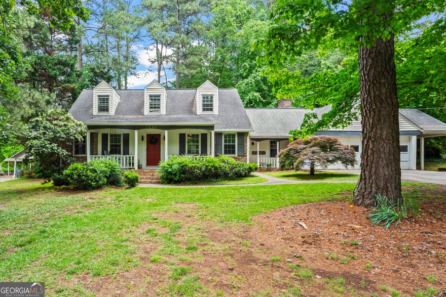 Reduced! Diamond in the rough. 3 bed/2 bath home for sale in East Cobb under $400k! This Cape Cod style home features an open, easy flowing floor plan, hardwood floors and lots of natural lighting. Main level has private master bedroom, full bath, formal living, separate dining, family room with brick fireplace, cozy kitchen and sunken sunroom overlooking the fenced in back yard. Second level has two secondary bedrooms plus bonus/office or possibly 4th bedroom and a full bath. Additional room for expansion above the oversized garage. Hobbyist workshop/shed out back is perfect for your projects. With a little imagination, this could be your dream retreat. See remarks for showing instructions.