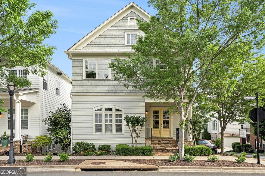 Welcome to 169 Waterman St, a beautifully designed single-family home that perfectly blends modern comfort with unbeatable convenience-just three blocks from the Historic Marietta Square. Located in the heart of a vibrant community, this home offers true walkability to shops, restaurants, weekend concerts, and local events at Glover Park.   The main floor features a flexible layout with a separate office or formal dining/living space, an open-concept kitchen with stunning quartz countertops, and a spacious family room that flows seamlessly onto a screened-in porch and adjoining deck-ideal for indoor-outdoor living. A convenient half bath completes the main level.  Upstairs, you'll find three generous bedrooms, including a serene primary suite, two full bathrooms, and a laundry room for ultimate convenience. The terrace level offers a private bedroom and full bath, making it perfect for guests or a teen suite. This level also includes a rare 3-car garage, providing plenty of room for vehicles, storage, or hobbies.  All of this is situated on a low-maintenance lot in the highly desirable Meeting Park. This charming neighborhood offers its own clubhouse, swimming pool, and social events-making it the perfect blend of convenience, comfort, and community.  Don't miss this incredible opportunity to own in one of Marietta's most desirable communities!